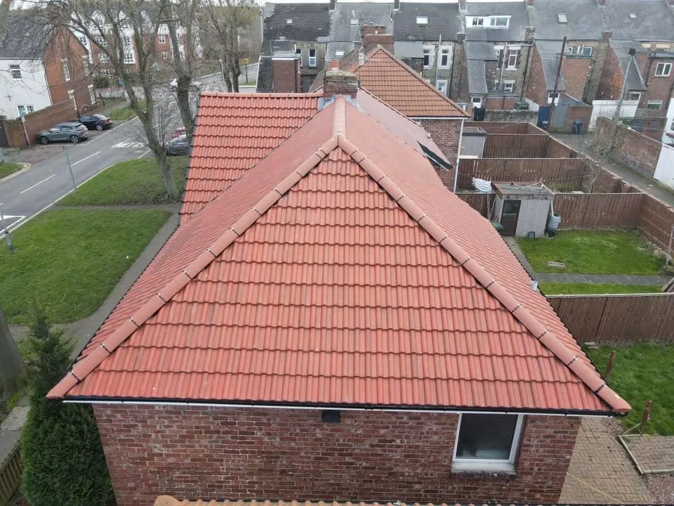 New roof installation on a residential property in North London